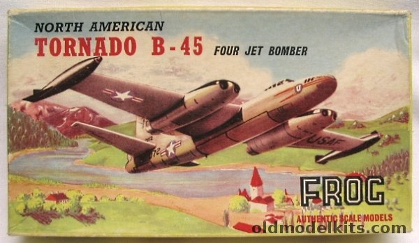 Frog 1/159 B-45 Tornado - Four Jet Bomber, 388P plastic model kit